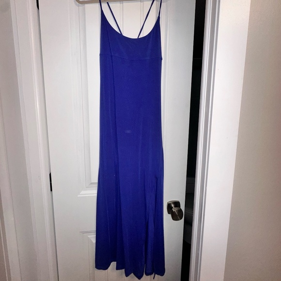 Wilfred Tight Midi Blue Dress - Picture 1 of 2